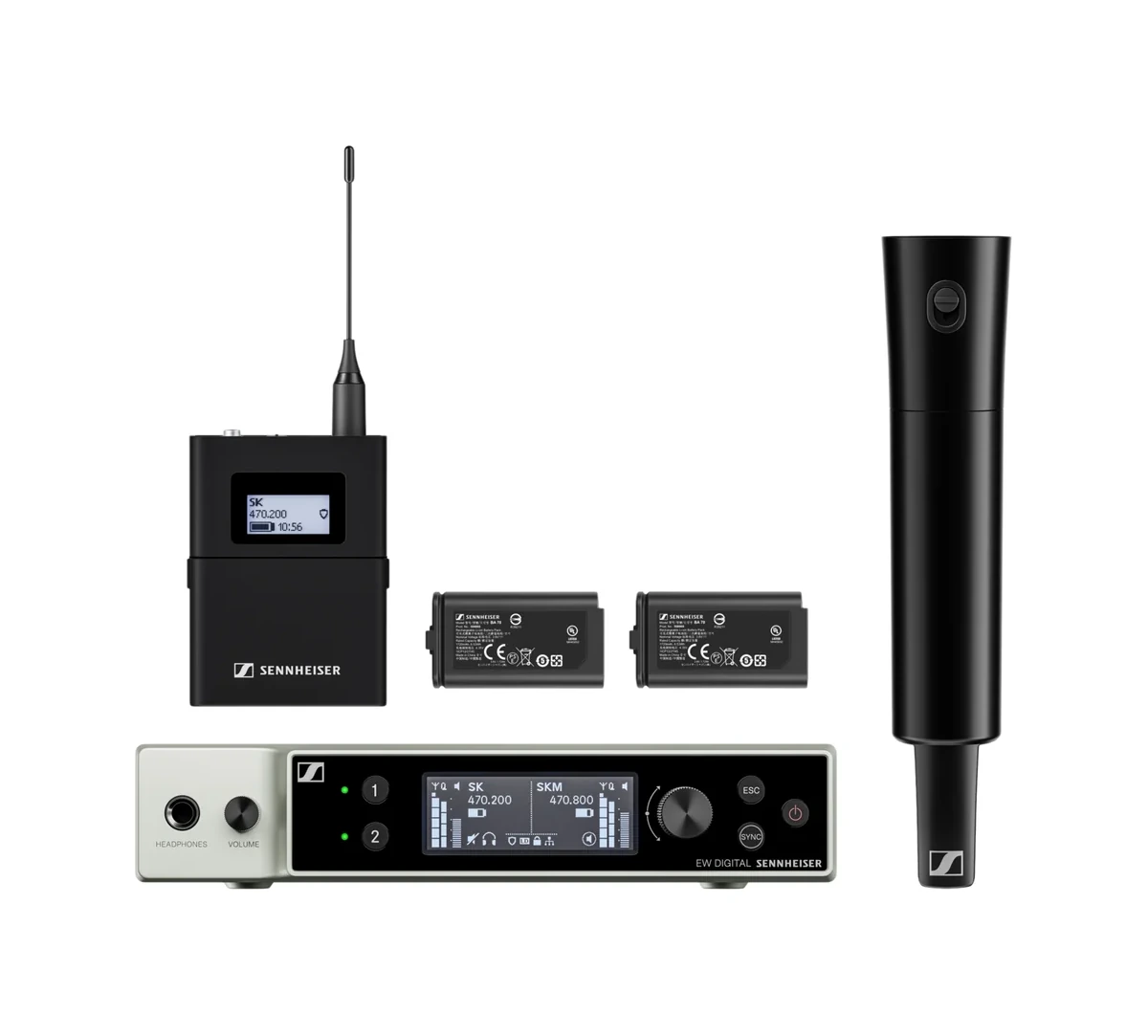 Sennheiser EW-DX SK / SKM-S Base Set Evolution Digital Wireless System - view 2