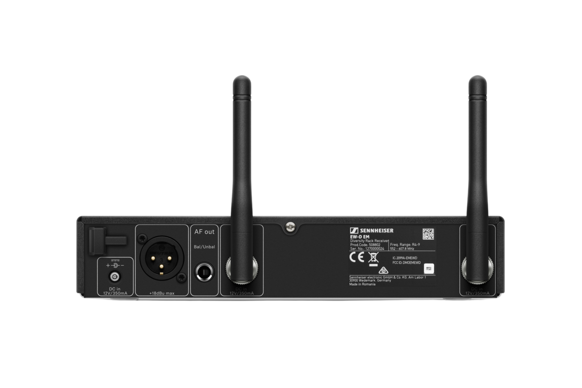 EW-D EM Digital Rack Receiver
