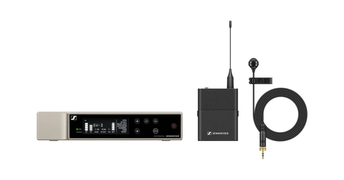 Sennheiser EW-D ME4 SET Evolution Digital Wireless Lavalier System product image