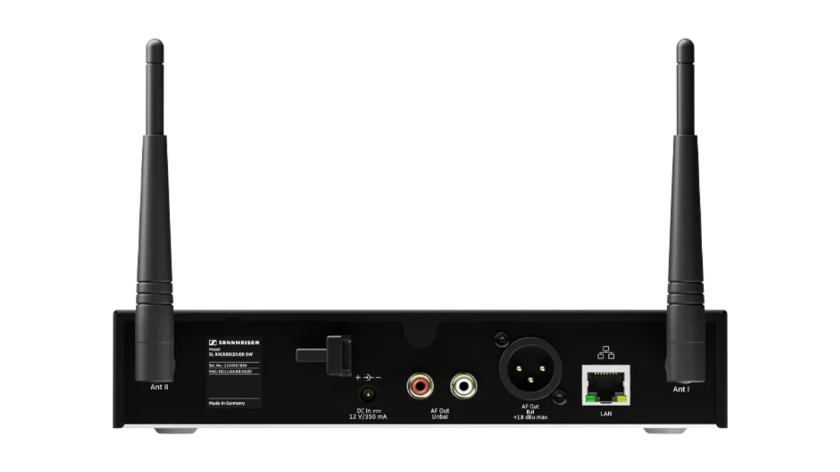 Sennheiser SL Rack Receiver DW SpeechLine Digital Wireless Receiver - view 2