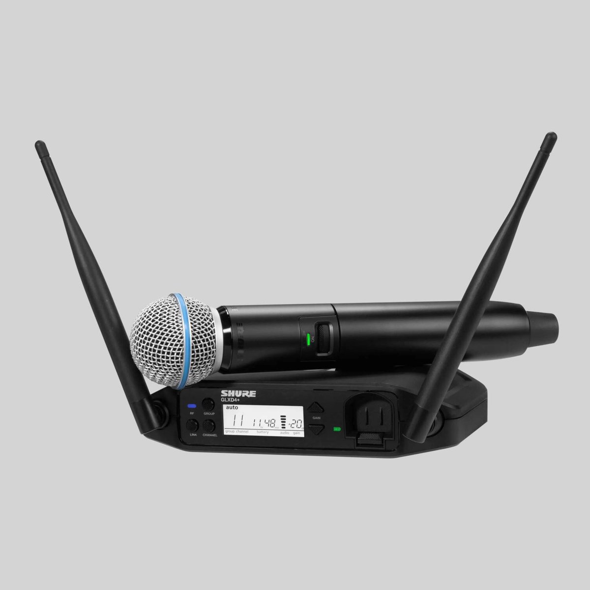 Shure GLXD24+/B58 Handheld System Digital Wireless Handheld System product image