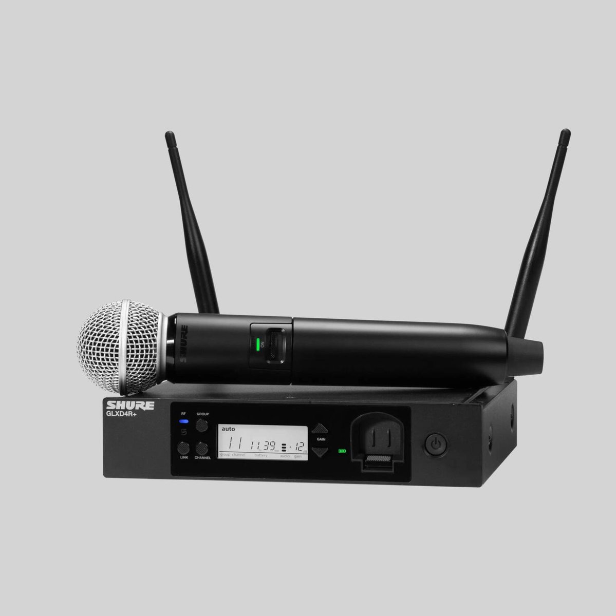 Shure GLXD24R+/SM58 Handheld System Digital Wireless Rack System product image