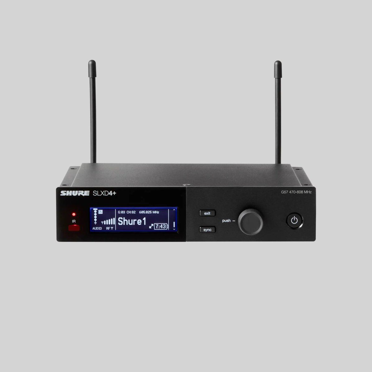 Shure SLXD24+/B87A Handheld Digital System Includes SLXD2+/B87A Handheld Transmitter - view 2