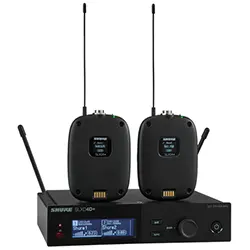 Shure SLXD14D+ Dual Wireless Bodypack System