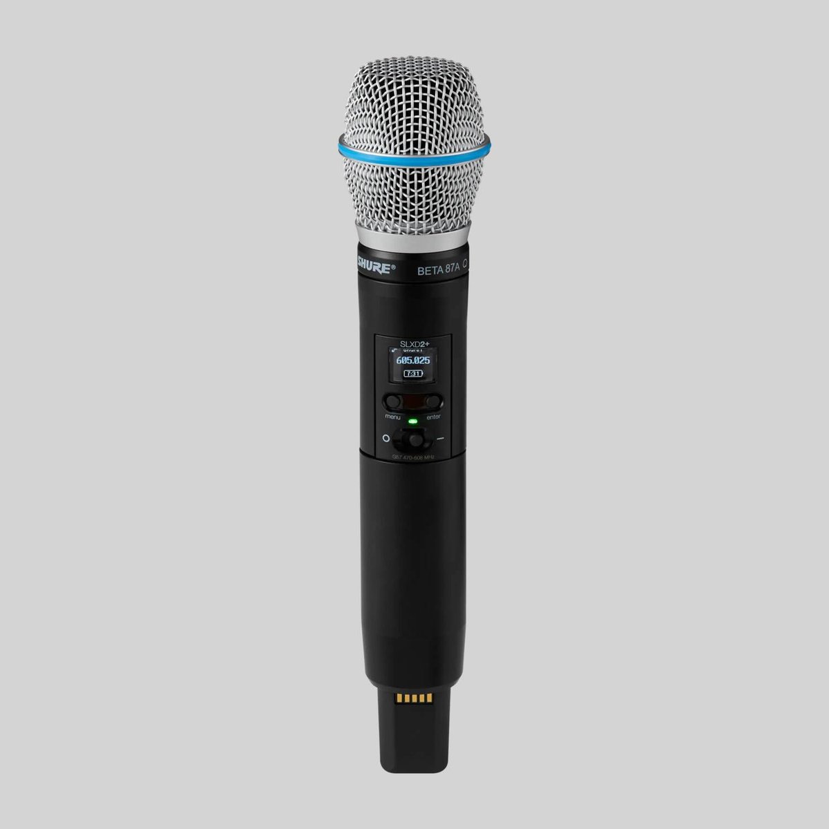 Shure SLXD24+/B87A Handheld Digital System Includes SLXD2+/B87A Handheld Transmitter - view 3