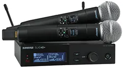 Shure SLXD24D+/58 Dual Handheld Digital System
