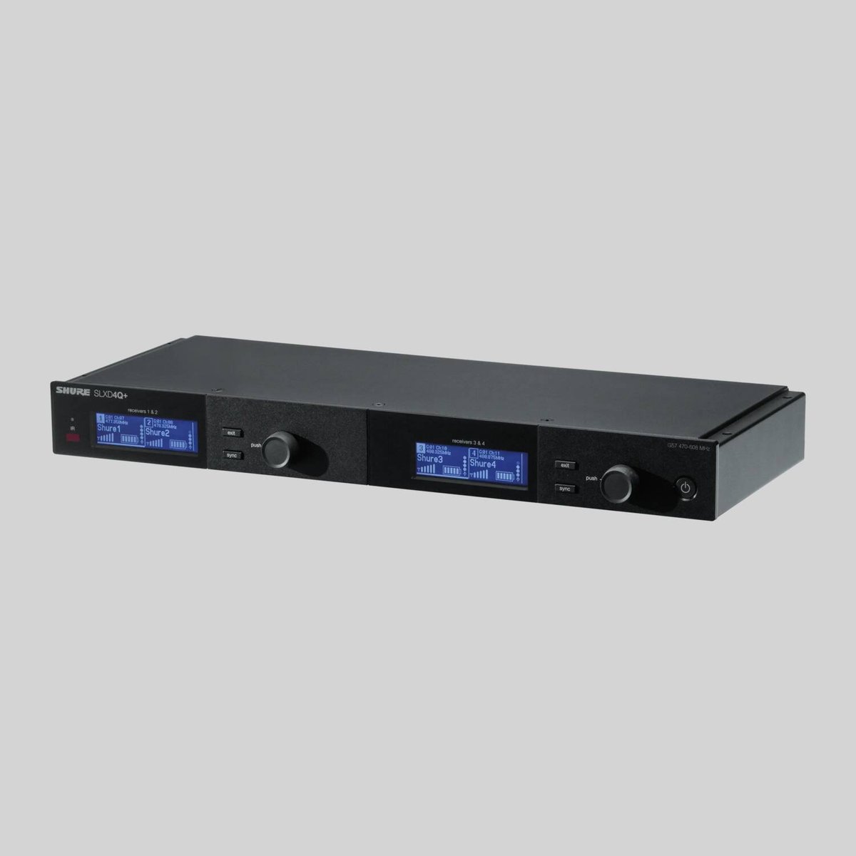 Shure SLXD4Q+ - view 4