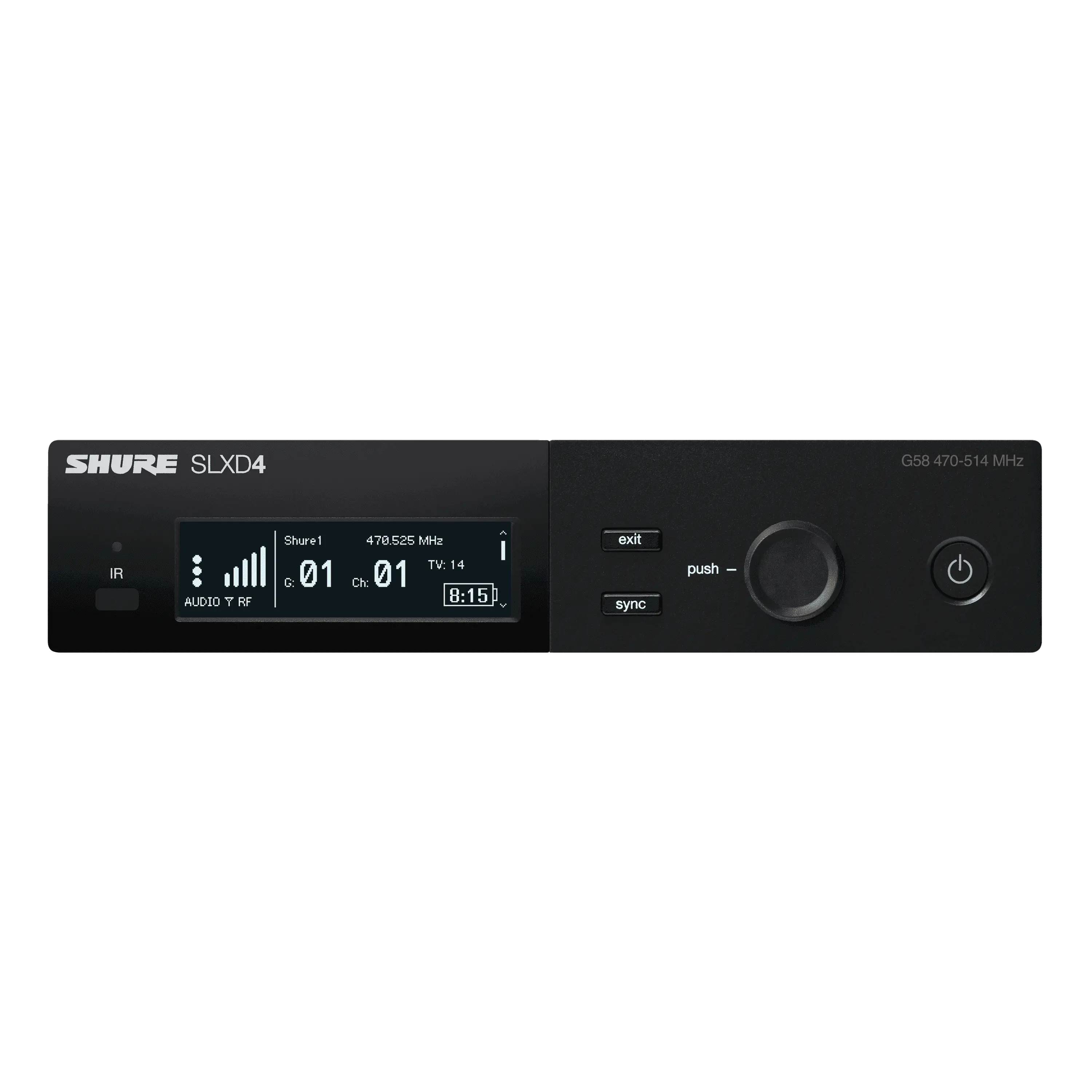 Shure SLXD4 - view 2
