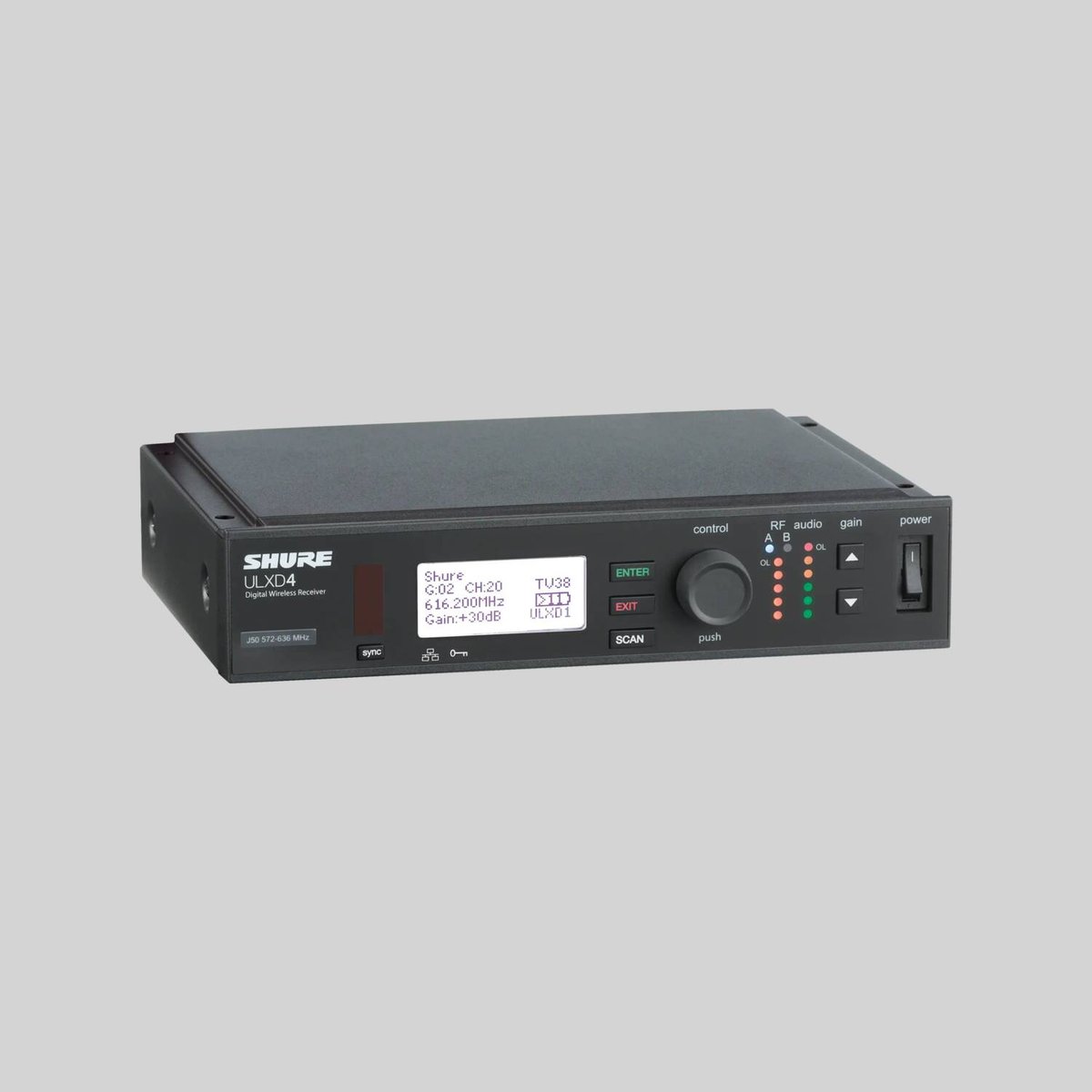 Shure ULXD4 Digital Wireless Receiver - view 3
