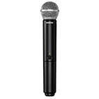 Shure BLX288/SM58 Dual Channel Handheld System Wireless SM58 Handhelds on One Receiver