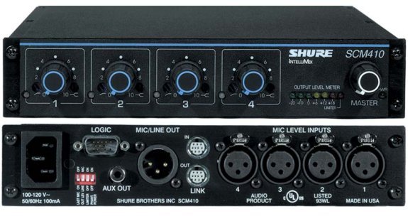 Shure SCM410 Mixer