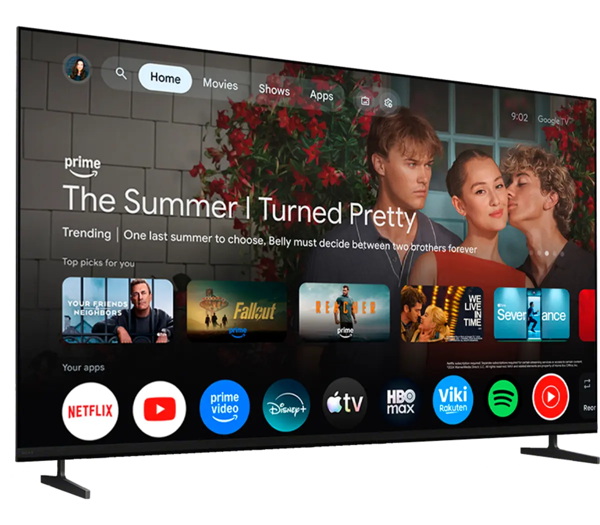 Sony BRAVIA 3 II 4K HDR LED Google TV with 120 Hz (43" - 100") - view 2