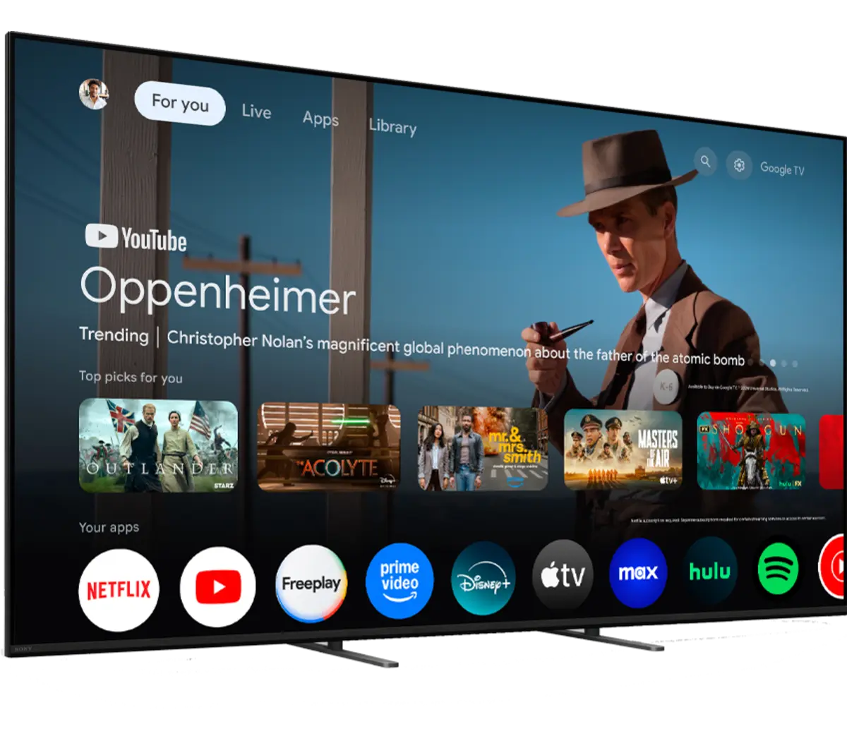 Sony BRAVIA 5 Mini LED 4K HDR Google TV (55" - 98") - view 2