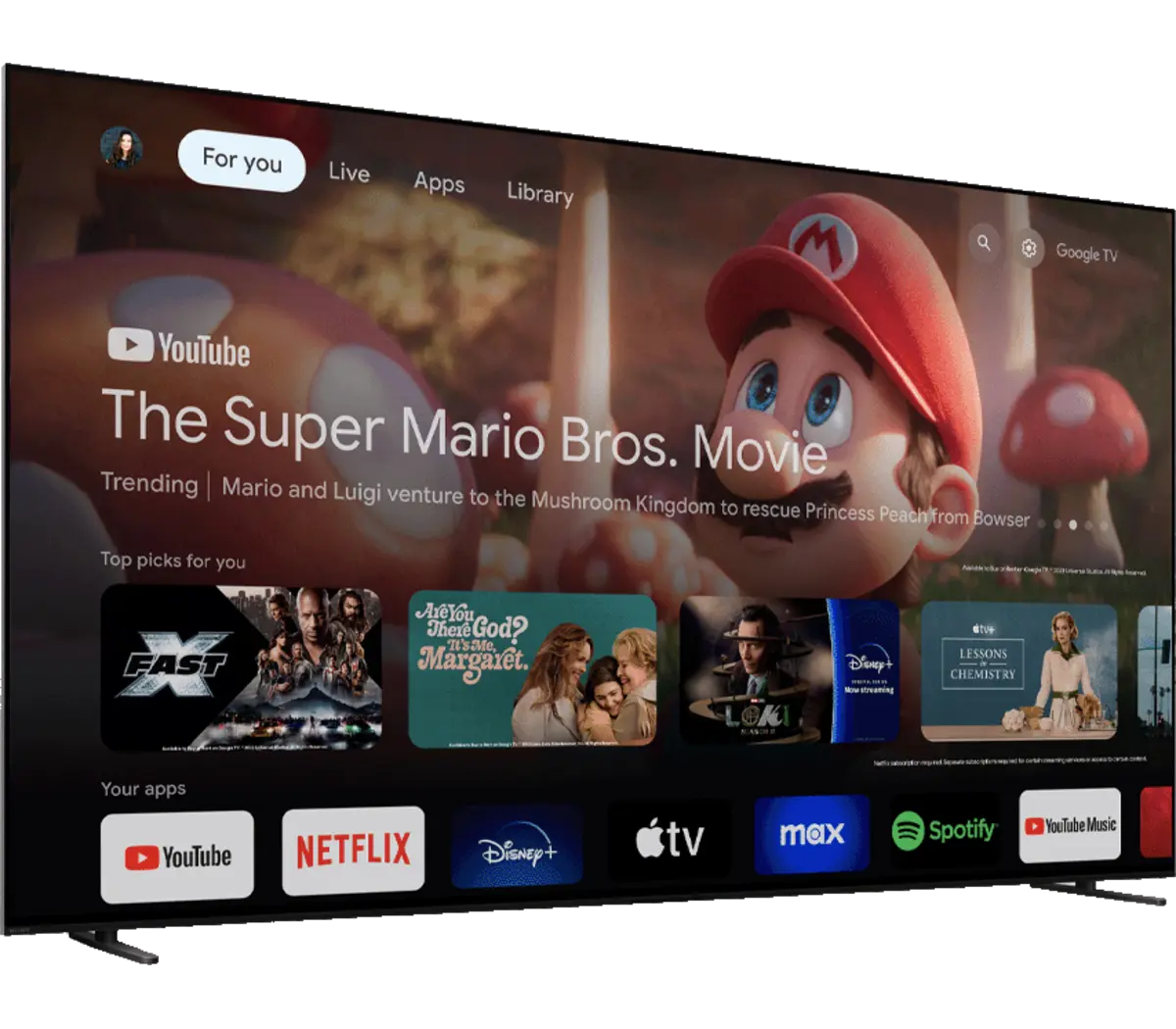 Sony BRAVIA 8 OLED 4K HDR Google TV (55" - 77") - view 2