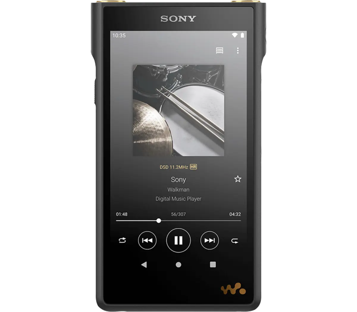 Sony NW-WM1AM2 Walkman Hi-Res Digital Music Player, 128 GB