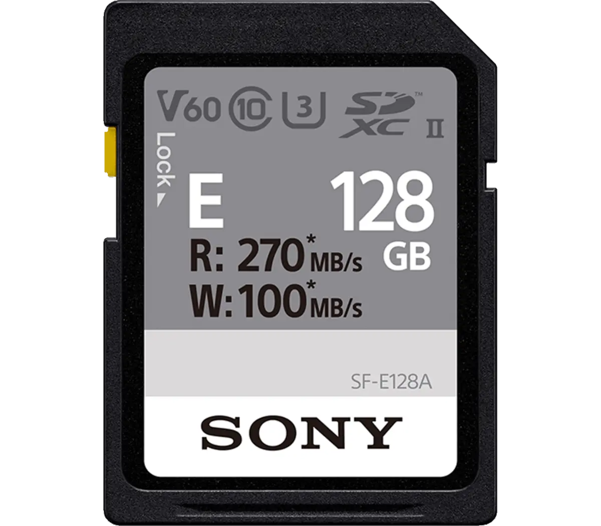 Sony SF-E Series UHS-II SDXC Memory Card (64 GB / 128 GB)
