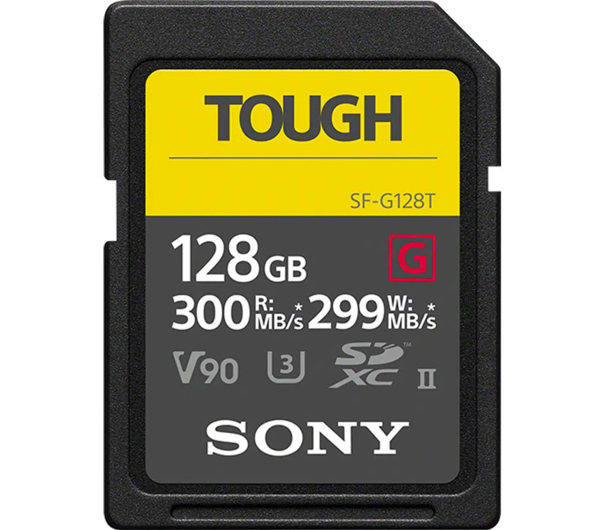 Sony SF-G TOUGH Series UHS-II SD Card, V90 (64 GB - 256 GB)