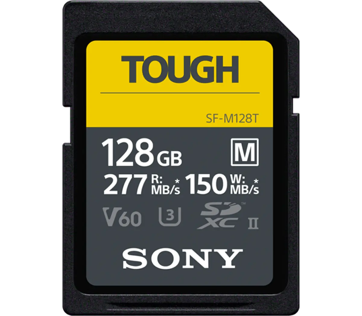 Sony SF-M TOUGH Series UHS-II SD Card, V60 (128 GB / 256 GB)