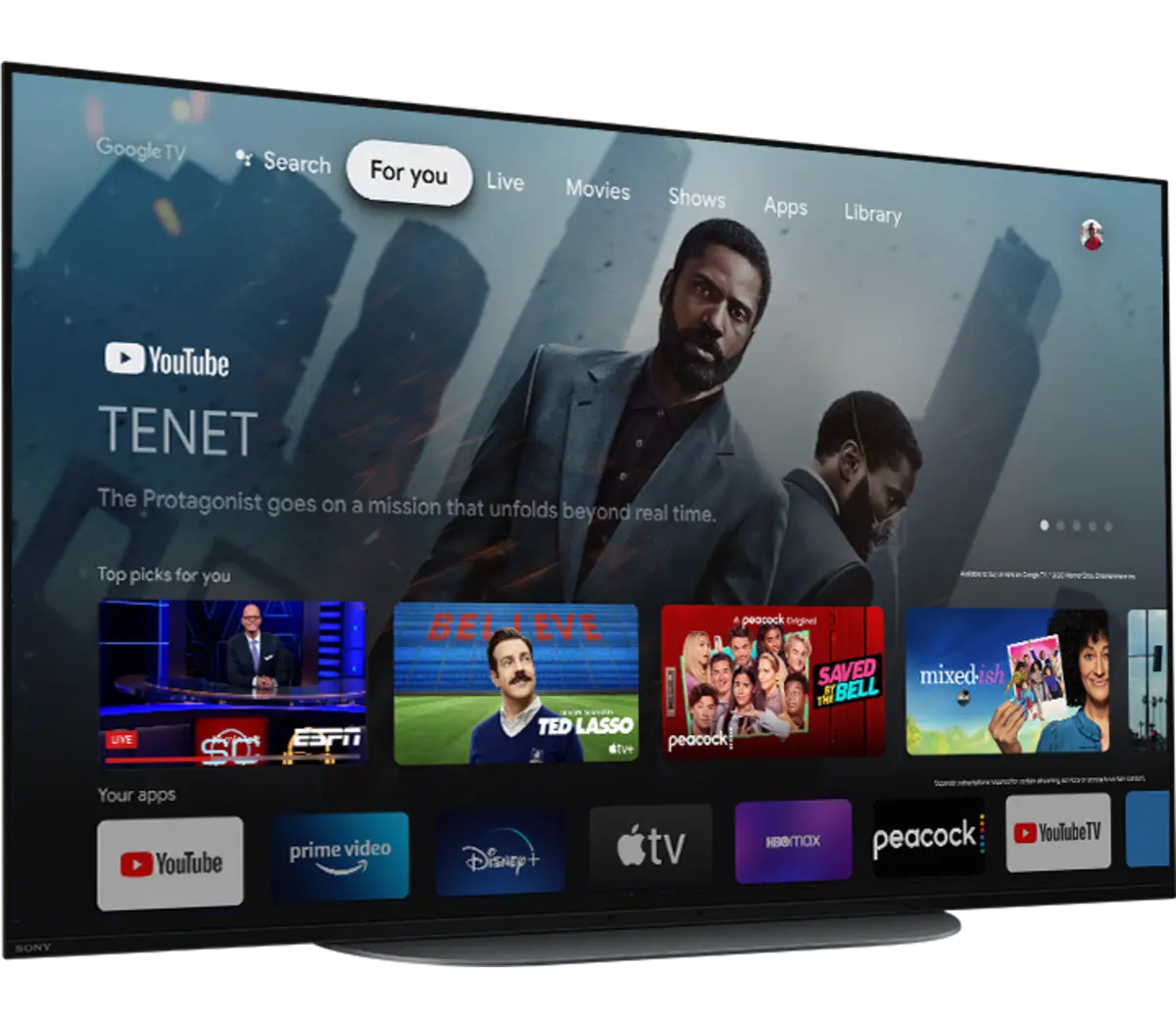 Sony BRAVIA XR A90K OLED 4K HDR Google TV (42" / 48") - view 2