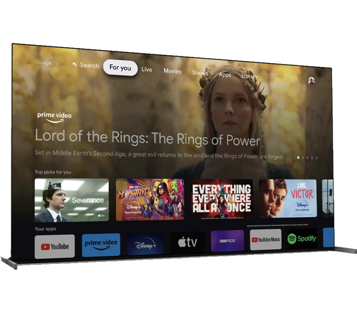 Sony BRAVIA XR A80L 83" Class OLED 4K HDR Google TV - view 2
