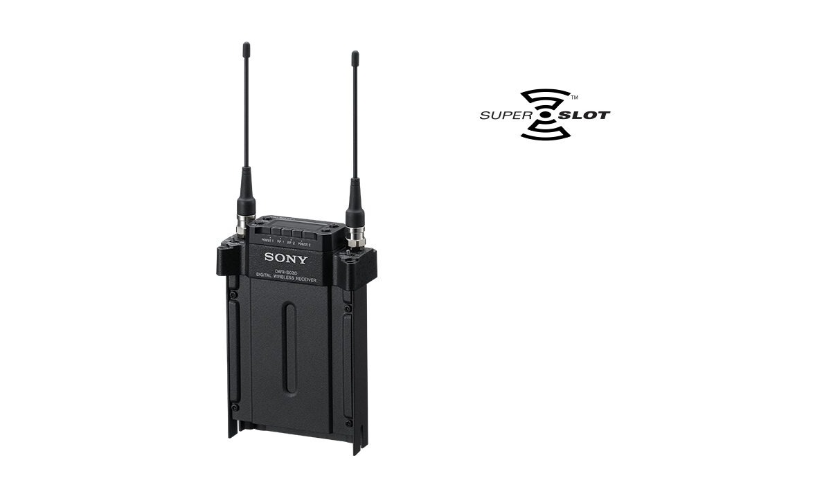 Sony DWR-S03D DWX 2-Channel Digital Wireless Slot-In Receiver