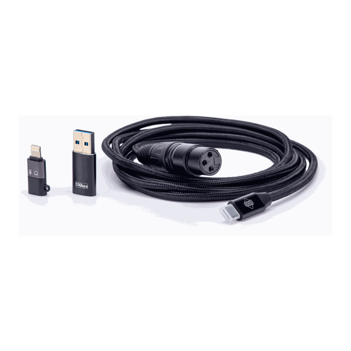 Sontronics XLR to USB-C Cable with Smartphone and USB-A Adaptors