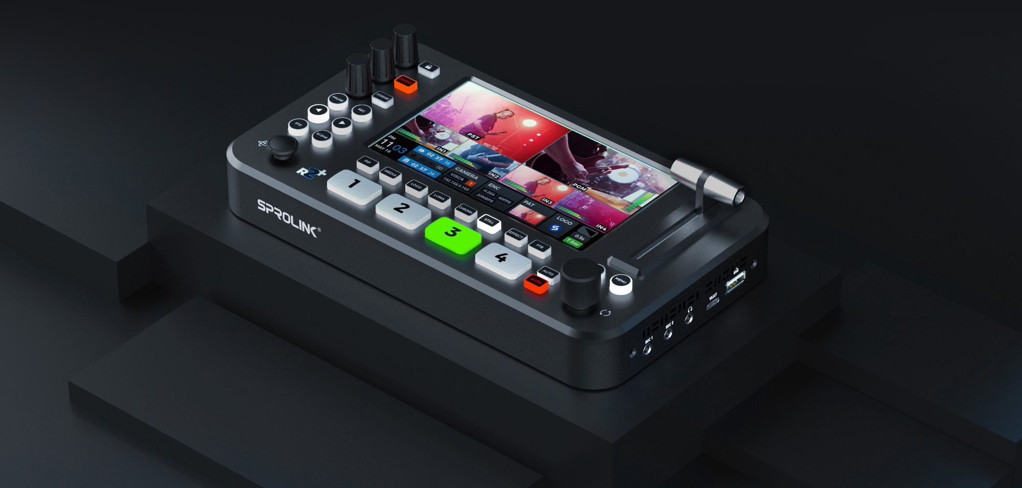 Sprolink NeoLIVE R2 Plus Video Switcher Mixer - view 2
