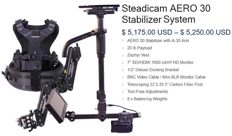 Steadicam Aero 30