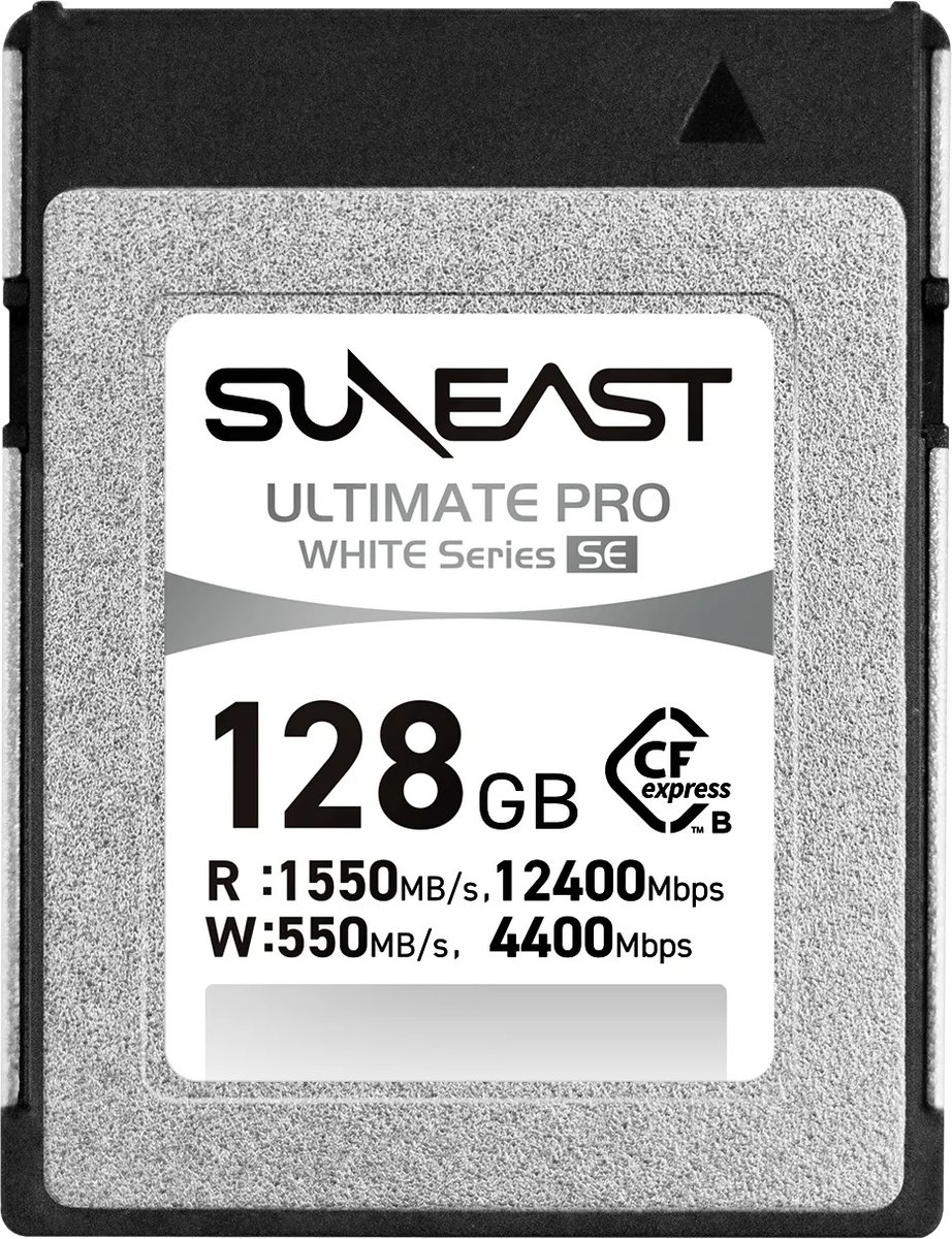Suneast ULTIMATE PRO WHITE Series SE CFexpress Type B Card 128GB