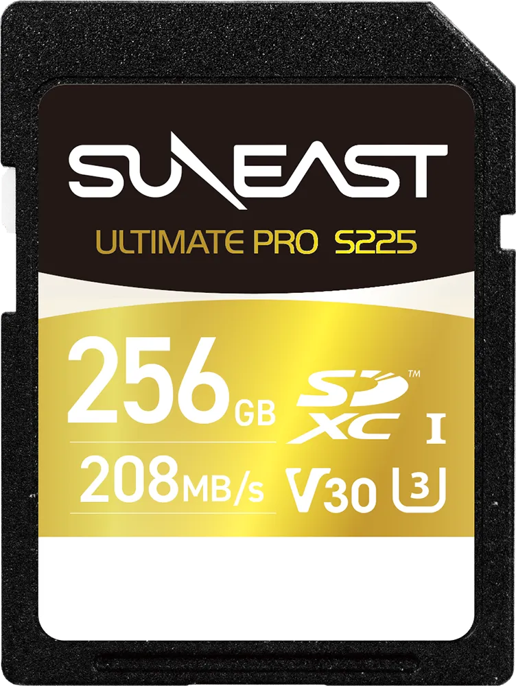 SUNEAST ULTIMATE PRO S225 GOLD Series SDXC UHS-I Card