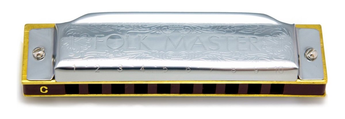 Suzuki 1072 Folkmaster 10-Hole Diatonic Harmonica product image
