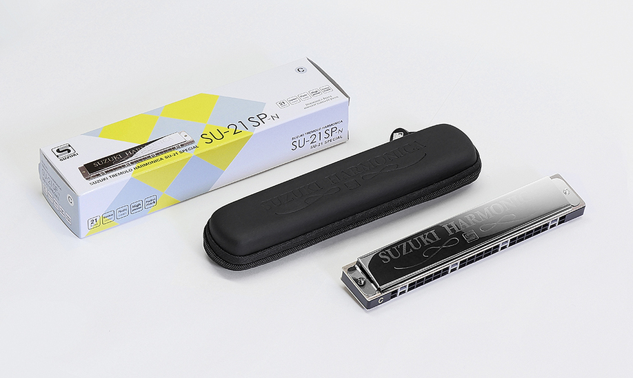 Suzuki SU-21SP-N 21-hole Tremolo Special Harmonica - view 2