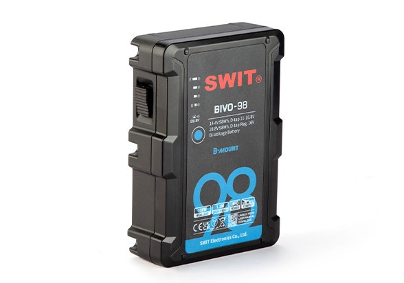 SWIT BIVO-98 98Wh Bi-Voltage B-Mount Battery - view 2