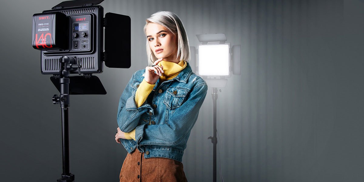 CL-40D 40W Ultra Portable Bi-Color Panel Light