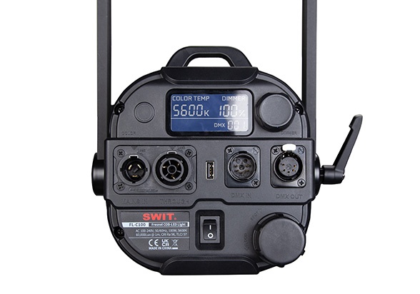 SWIT FL-C100 100W Daylight Fanless Studio Fresnel Light - view 4