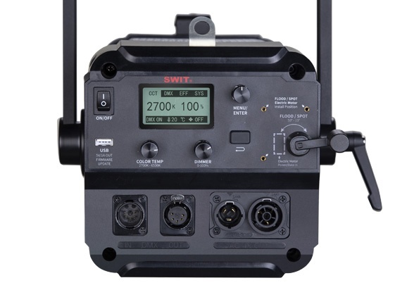 SWIT FL-C200D 200W Bi-Color Studio COB-LED Fresnel Light - view 5