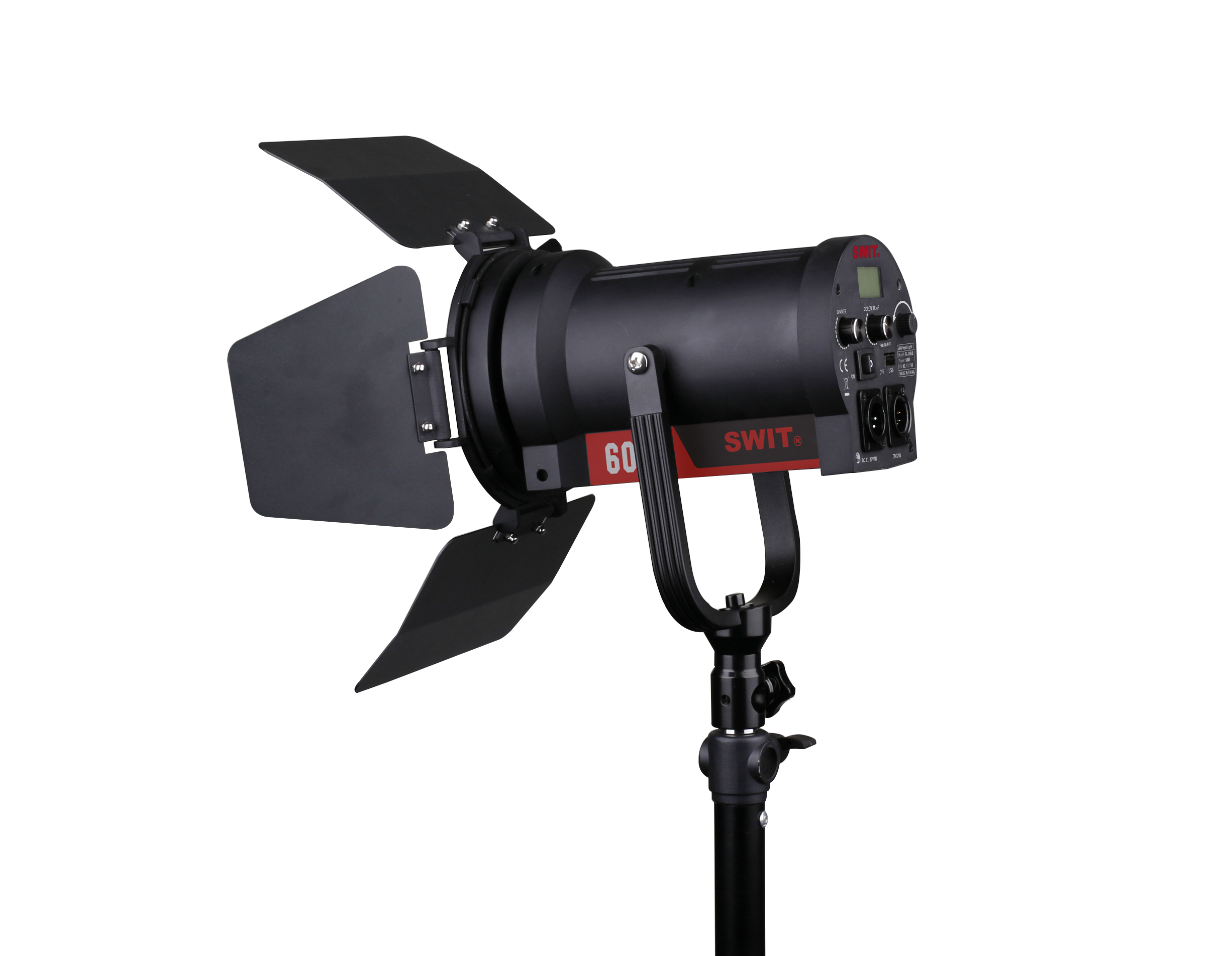 SWIT FL-C60D 60W Bi-Color LED Spot Light, Gold Mount - view 2