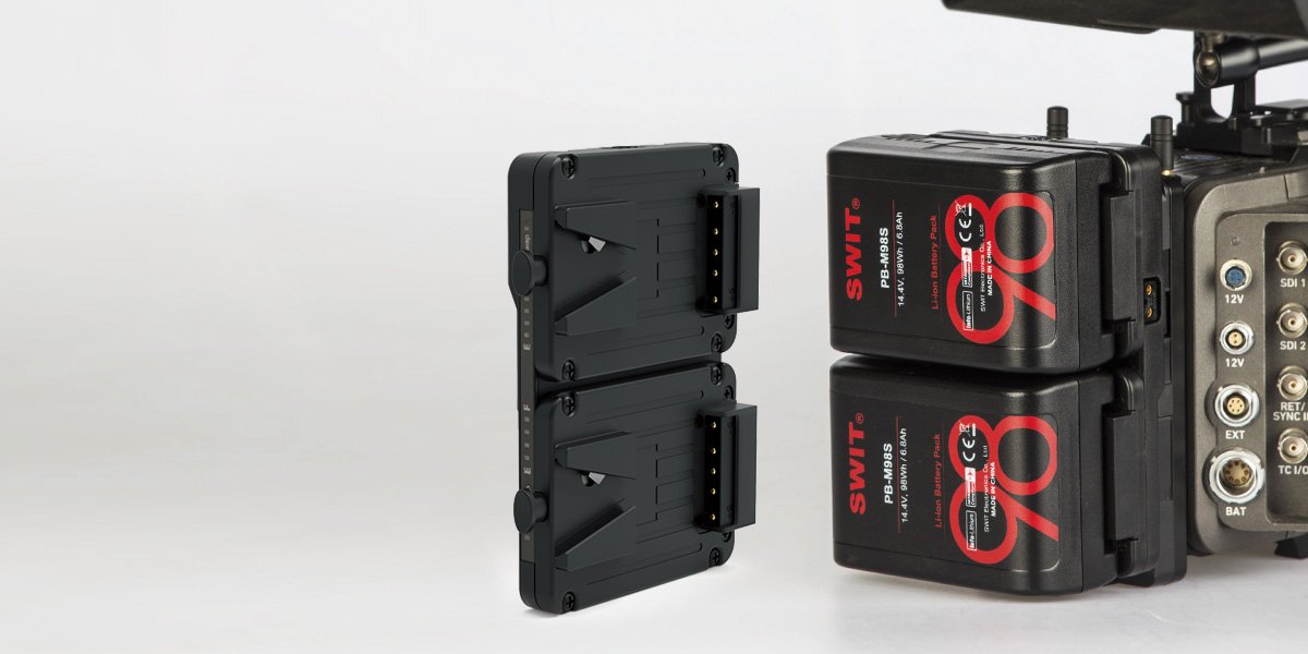 KA-M20S Dual Pocket V-Mount Battery Hotswap Plate