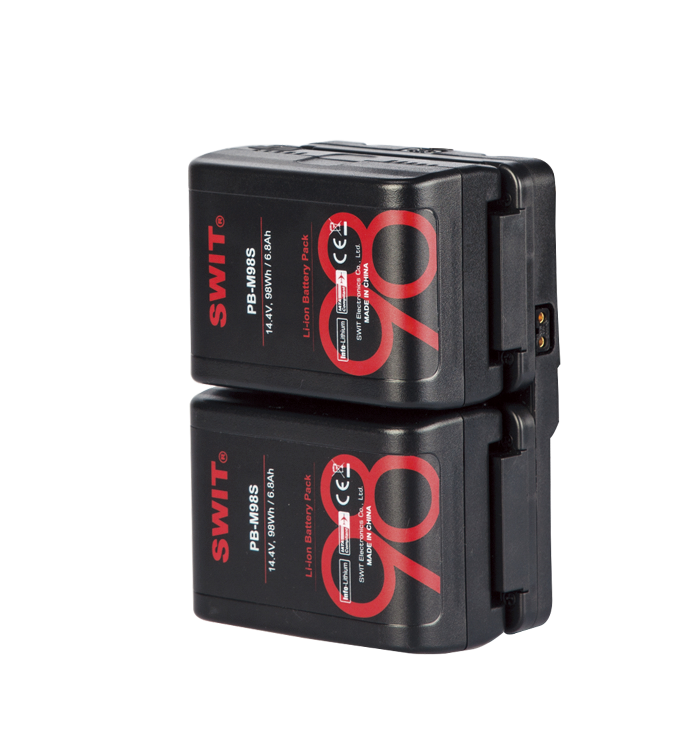 SWIT KA-M20S Dual Pocket V-Mount Battery Hotswap Plate - view 6