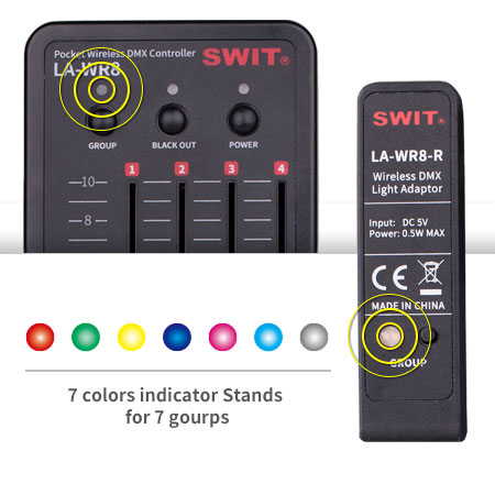 SWIT LA-WR8-KIT Pocket Wireless DMX Controller Kit - view 7
