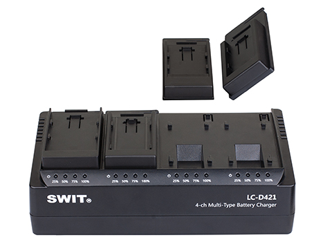 SWIT LC-D421F 4-Channel DV Charger for Sony NP-F - view 2