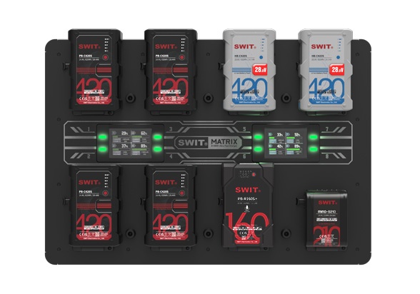 SWIT MATRIX-S8 8-Channel 100W Ultra Fast Wall Charger - view 2