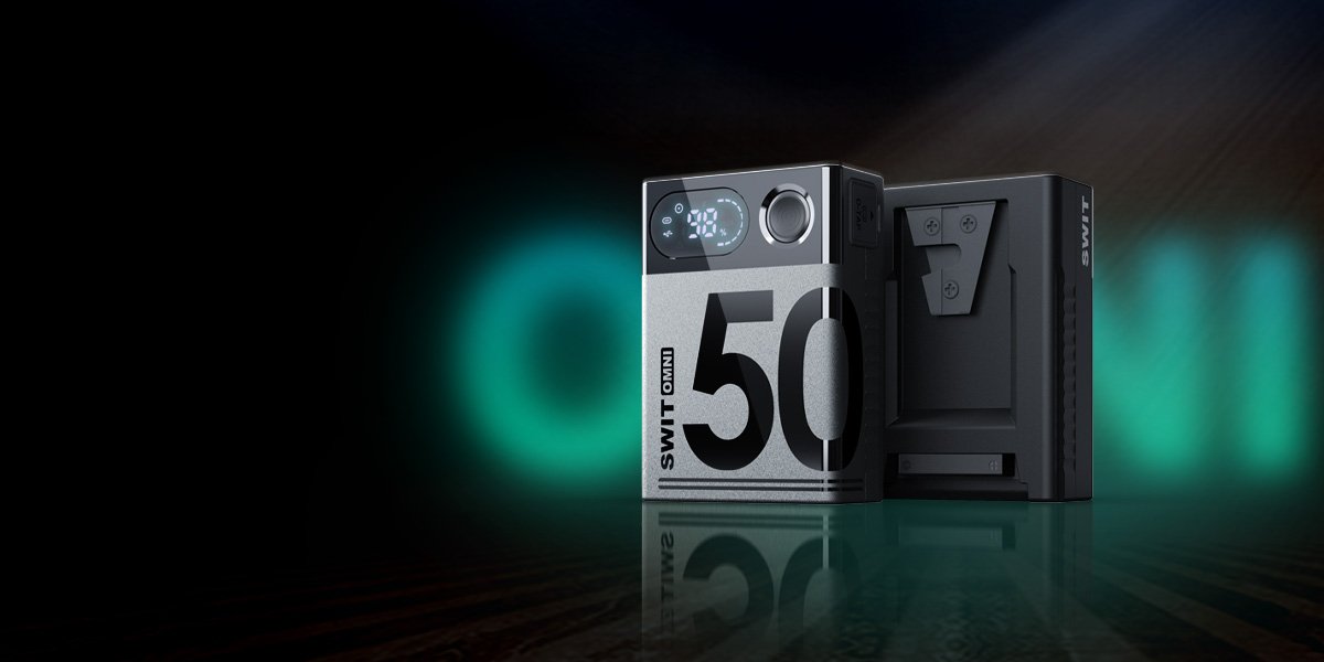 OMNI-50S 50Wh USB-C Pocket V-Mount Battery