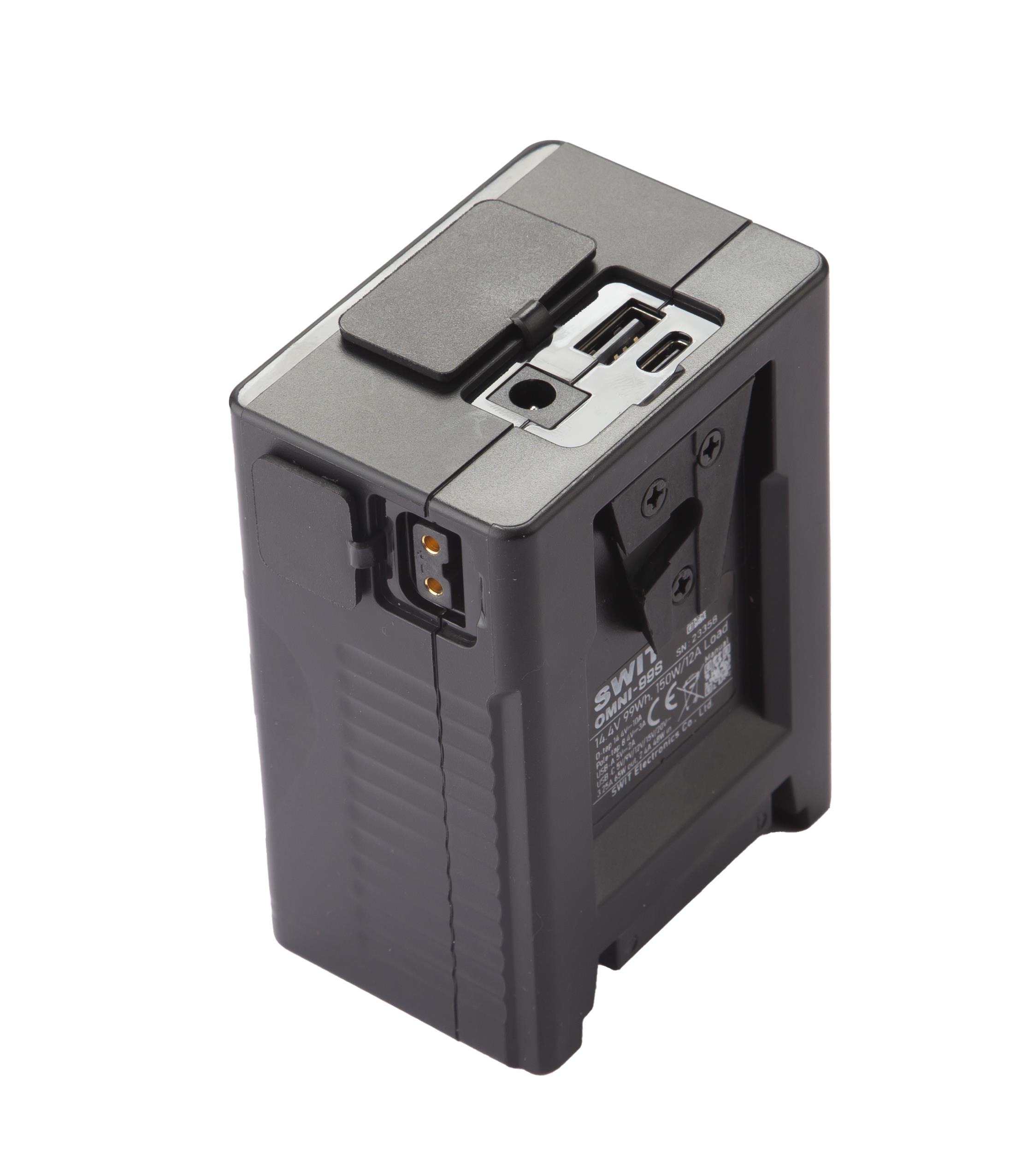 SWIT OMNI-99S 99Wh USB-C Pocket V-Mount Battery - view 3