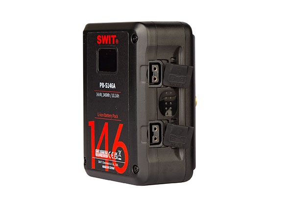 SWIT PB-S146A 146Wh Square Digital Gold Mount Battery - view 4