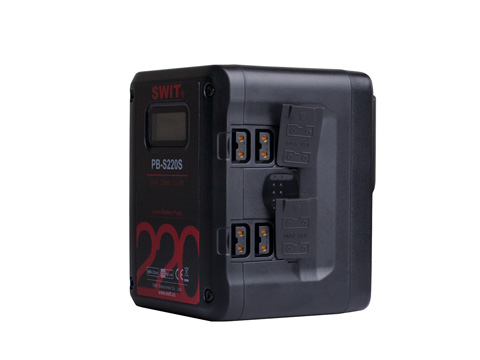 SWIT PB-S220S 220Wh Multi-Socket Heavy Duty Digital Battery - view 4