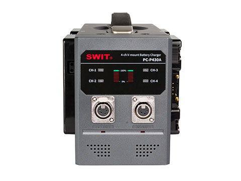 SWIT PC-P430A 4-Channel Gold Mount Fast Charger - view 2