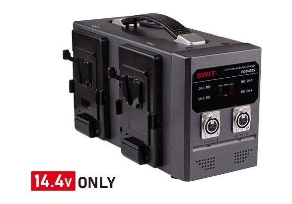 PC-P430S 4-Channel V-Mount Fast Charger