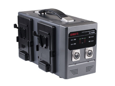 SWIT PC-P430S 4-Channel V-Mount Fast Charger - view 2
