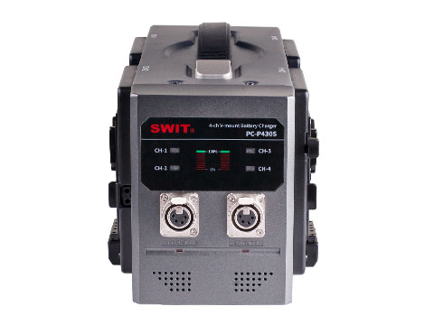 SWIT PC-P430S 4-Channel V-Mount Fast Charger - view 3